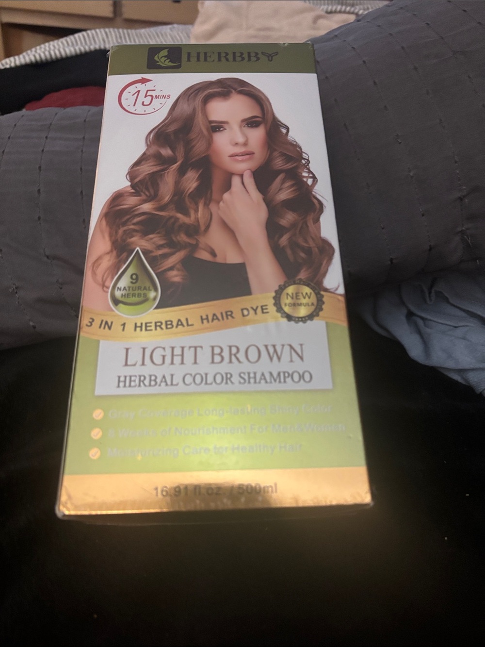 Light Brown Herbal Color Shampoo – Light Brown Hair Dye